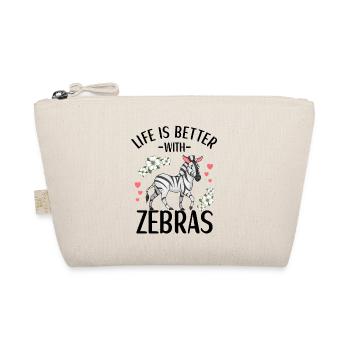 Tenue Zebra pour Zebra Lovers Femmes - Trousse biologique - nature - Devant