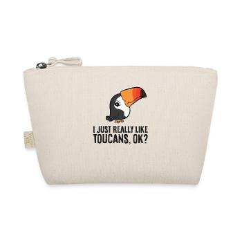 J’aime beaucoup les toucans, d’accord? Toucan doux - Trousse biologique - nature - Devant