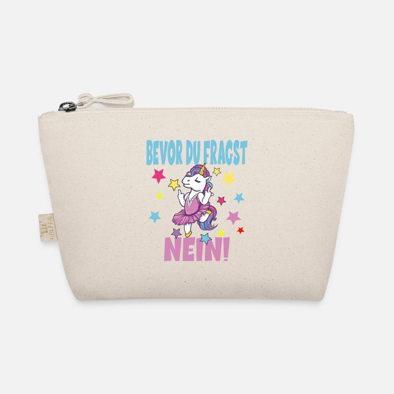 Bevor Du Fragst NEIN Einhorn Bio-Täschchen