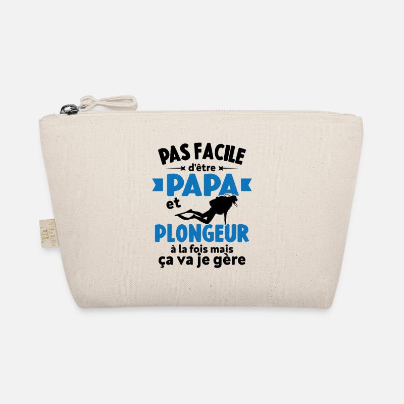 Pas Facile D'être Papa Et Plongeur A La Fois Trousse biologique