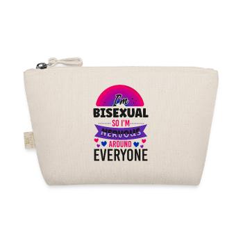 Bisexual Bi Pride Flag I'M - Bio-Täschchen - Natur - Vorne
