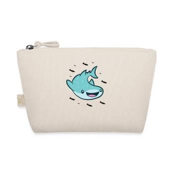 Whale Shark With School Of Fish Funny Whale Shark - Organic Pouch - nature - Front