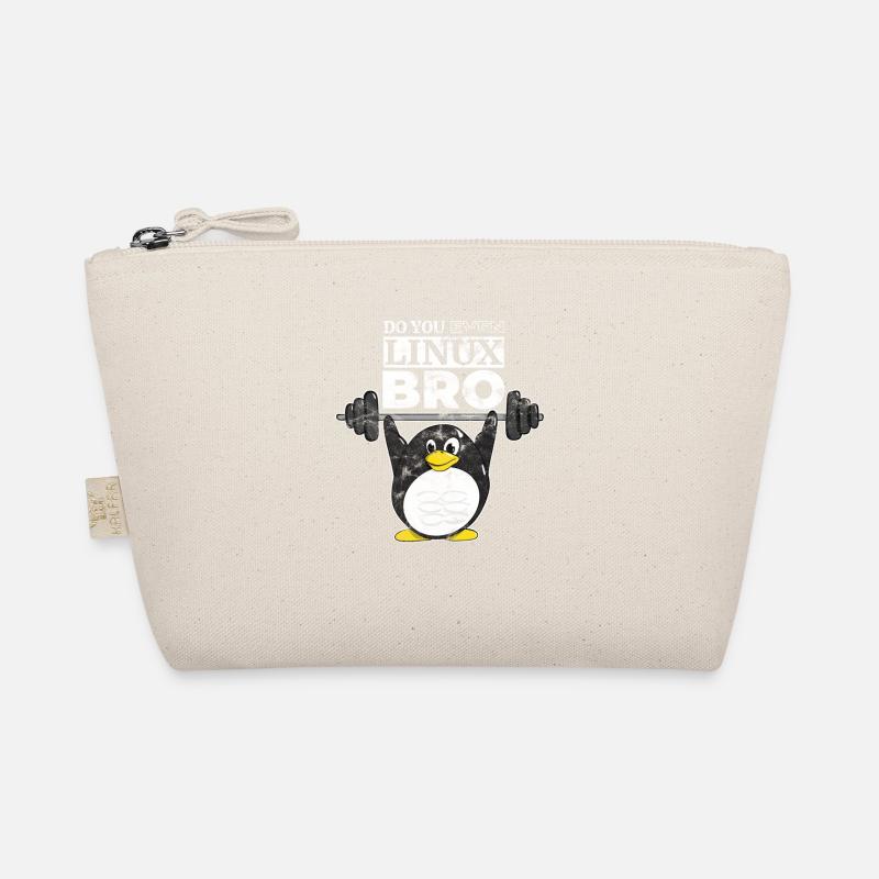 Do You Even Linux Bro Linux Pinguin hebt Gewichte Bio-Täschchen