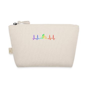 Enduro MTB Mountain Bike Riding - Organic Pouch - nature - Front