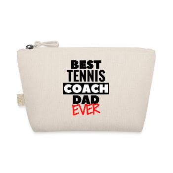 Meilleur entraîneur de tennis papa de tous les temps. - Trousse biologique - nature - Devant