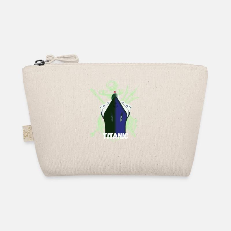 Titanic Remembered, RMS Titanic remembrance day Organic Pouch