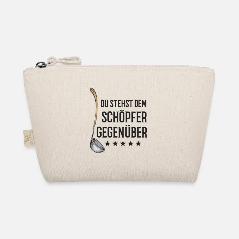 Lustiger Koch Spruch Köche Chefkoch Hobbykoch - Bio-Täschchen - Natur
