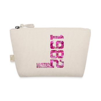 LIMITED EDITION 1982 PINK 44. GEBURTSTAG - Bio-Täschchen - Natur - Vorne