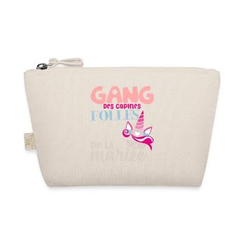 EVJF GANG COPINES de la FUTURE MARIÉE Jeune Fille - Trousse biologique - nature - Devant