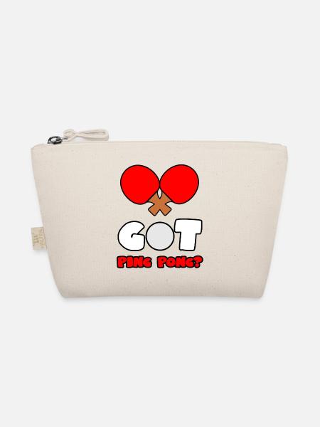 I have ping-pong in me - Organic Pouch - nature