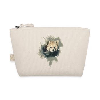 Red panda - Organic Pouch - nature - Front