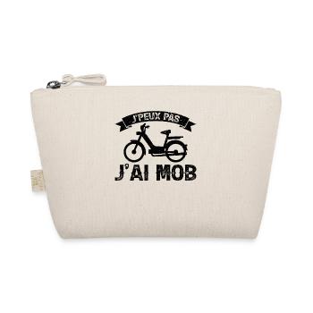 Je Peux Pas J'ai Mob Mobylette Cadeau 103 - Trousse biologique - nature - Devant