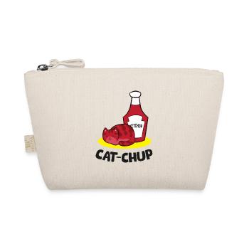 Ketchup Katzenliebhaber Katze Chup Lustiger - Bio-Täschchen - Natur - Vorne