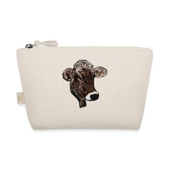 Cow motif - Organic Pouch - nature - Front
