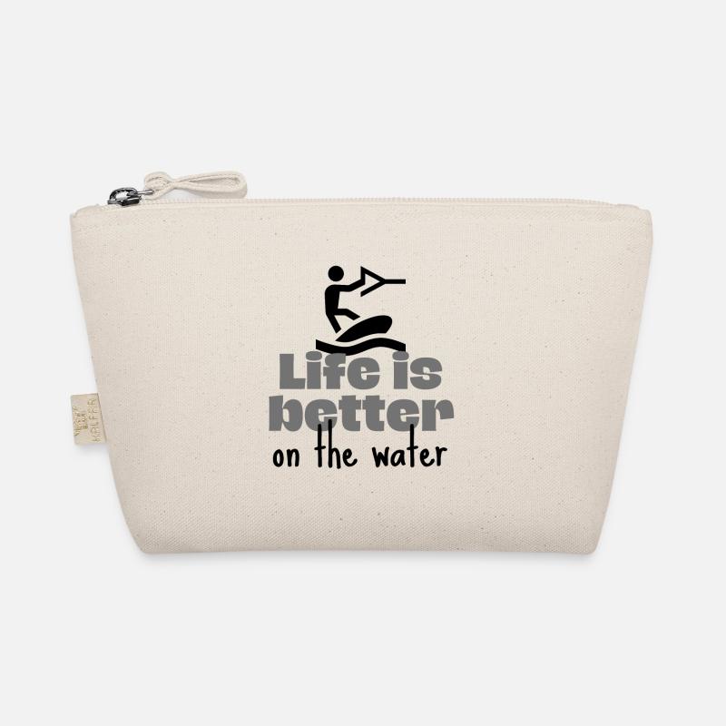 Wakeboarding: Life is better on the water. Organic Pouch