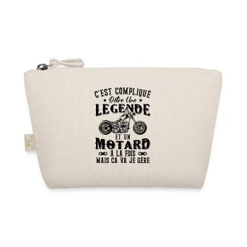C'est Compliqué D'être Une Legende Et Un Motard - Trousse biologique - nature - Devant