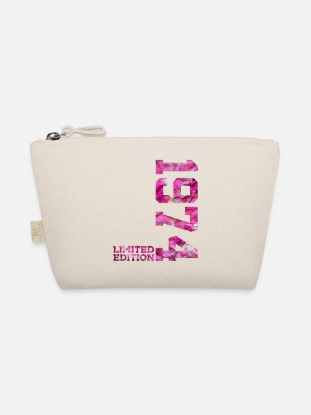 LIMITED EDITION 1974 PINK 52. GEBURTSTAG - Bio-Täschchen - Natur