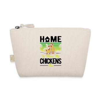 Chickens Home Chicken Chicken Chicken - Organic Pouch - nature - Front