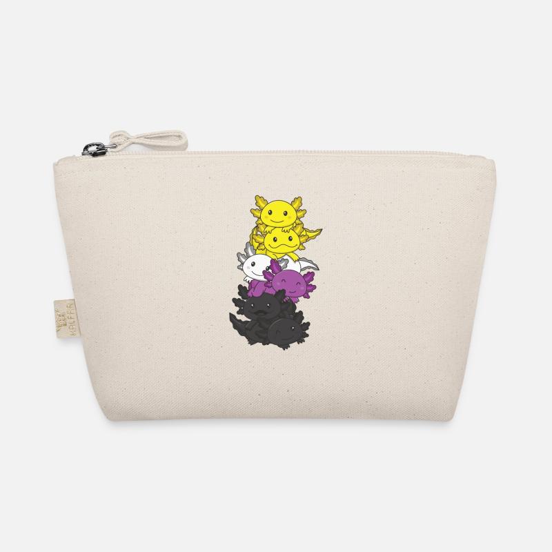 Nonbinary Flag Non Binary Pride LGBTQ Axolotl Bio-Täschchen