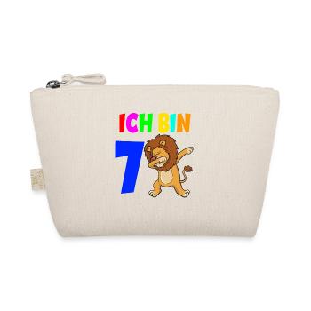 Ich bin 7 - Bio-Täschchen - Natur - Vorne