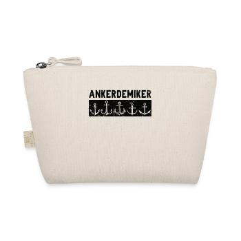 Ankerdemiker Schiffer Seemann Boot Segeln Kapitän - Bio-Täschchen - Natur - Vorne