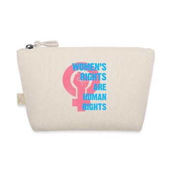 Women’s Rights Human Rights - Organic Pouch - nature - Front