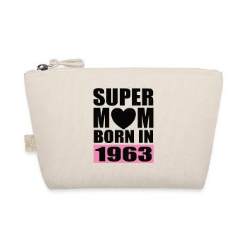 Maman Anniversaire Née en 1963 - Trousse biologique - nature - Devant