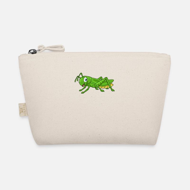 Kawaii Grashüpfer - Bio-Täschchen - Natur