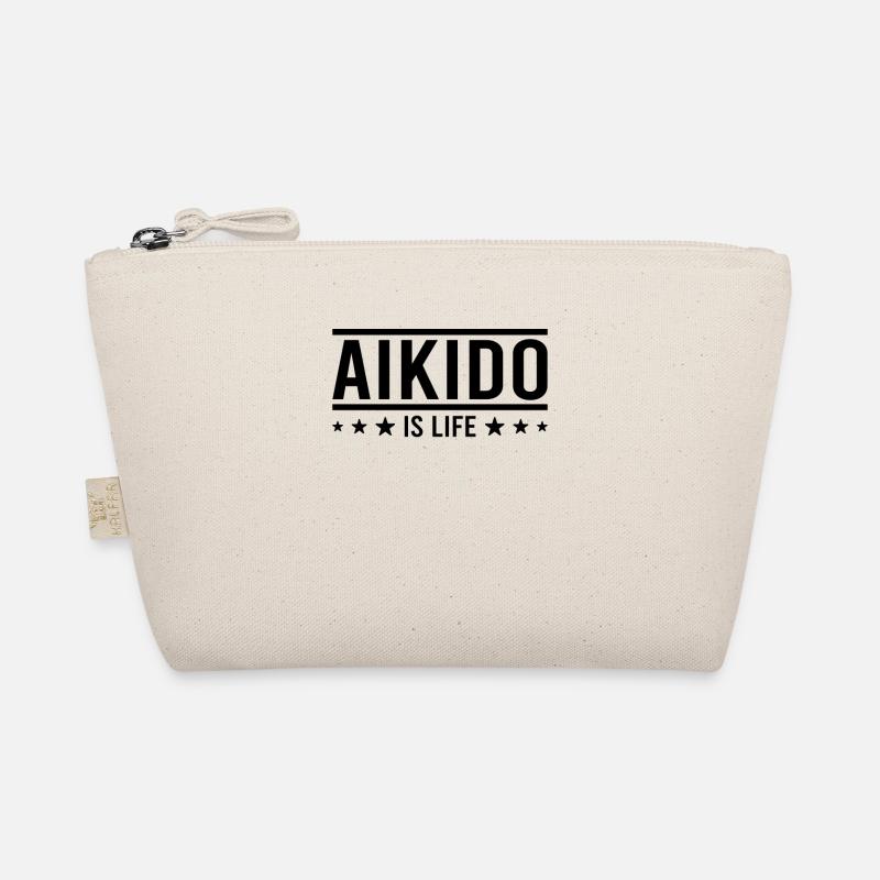 Aikido Saying Organic Pouch