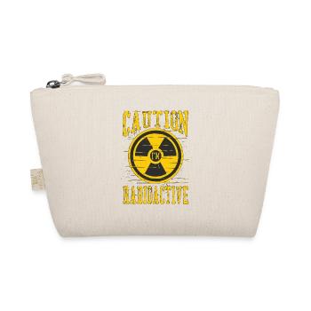 Caution I'm Radioactive Radiation Therapy Cancer - Organic Pouch - nature - Front