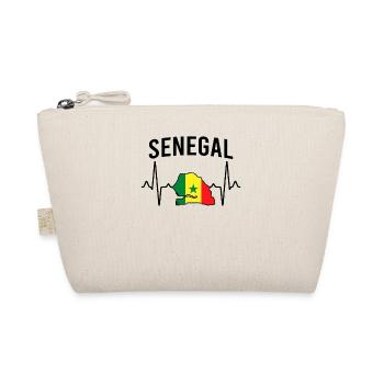 Senegal Herzschlag - Bio-Täschchen - Natur - Vorne