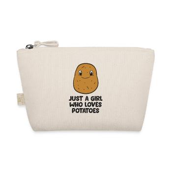 Juste une fille qui aime les pommes de terre - Trousse biologique - nature - Devant
