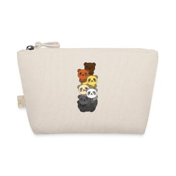 Bear Brotherhood Flag Pride LGBTQ Panda Haufen - Bio-Täschchen - Natur - Vorne