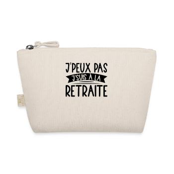 Je Peux Pas Je Suis À La Retraite - Trousse biologique - nature - Devant