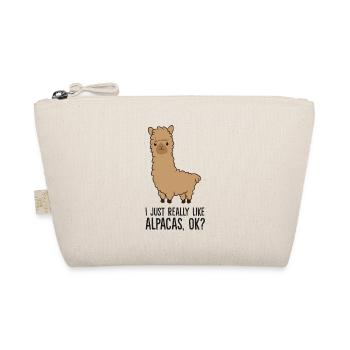 J’aime beaucoup les alpagas, d’accord? Drôle de Lama - Trousse biologique - nature - Devant