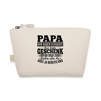 Vatertag Ideen Vatertag Papa - Bio-Täschchen - Natur - Vorne