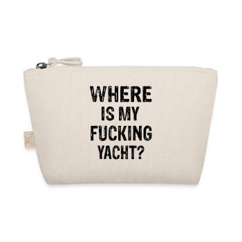 Where Is My Fucking Yacht ? - Organic Pouch - nature - Front