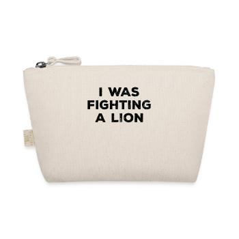 Injury - I fought against a lion - Organic Pouch - nature - Front
