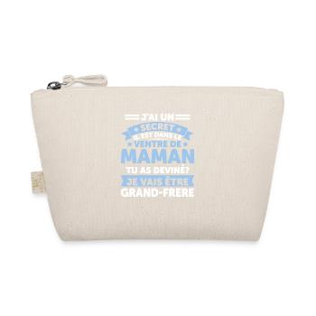 J'ai Un Secret Je Vais Devenir Grand Frère - Trousse biologique - nature - Devant