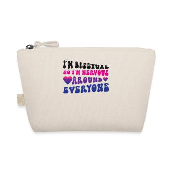 Bisexual Bi Pride Flag I'M - Bio-Täschchen - Natur - Vorne