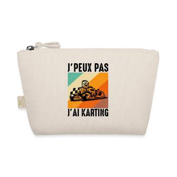 Je Peux Pas J'ai Karting - Trousse biologique - nature - Devant