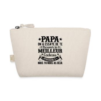 Dad we tried to find you the best gift - Organic Pouch - nature - Front