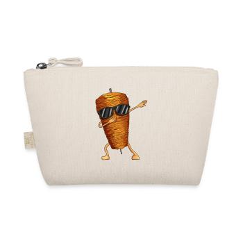 Doner kebab lover doner kebab meat skewer dabbing - Organic Pouch - nature - Front