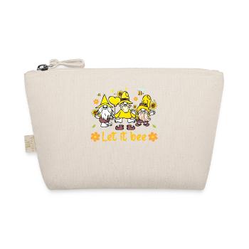 Let It Bee Bee - Bio-Täschchen - Natur - Vorne