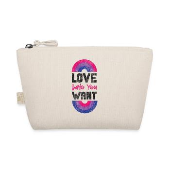 Bisexual Bi Pride Flag Rainbow - Bio-Täschchen - Natur - Vorne