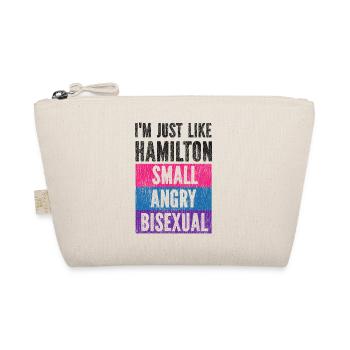 Bisexual Bi Pride Flag I'M Just - Bio-Täschchen - Natur - Vorne