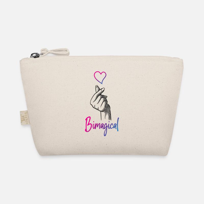 Bisexual Bi Pride Flag Pun Organic Pouch