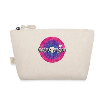 Bisexual Bi Pride Flag Russian - Bio-Täschchen - Natur - Vorne