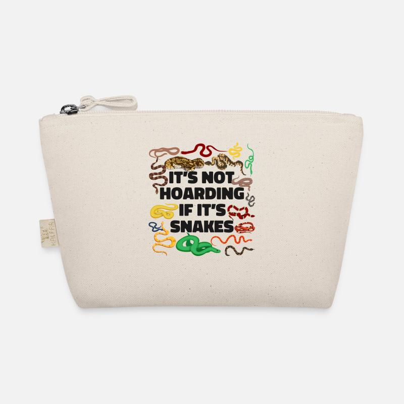 Snake Serpent It'S Not Hoarding If Organic Pouch