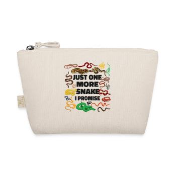 Snake Serpent Just One More Snake - Organic Pouch - nature - Front